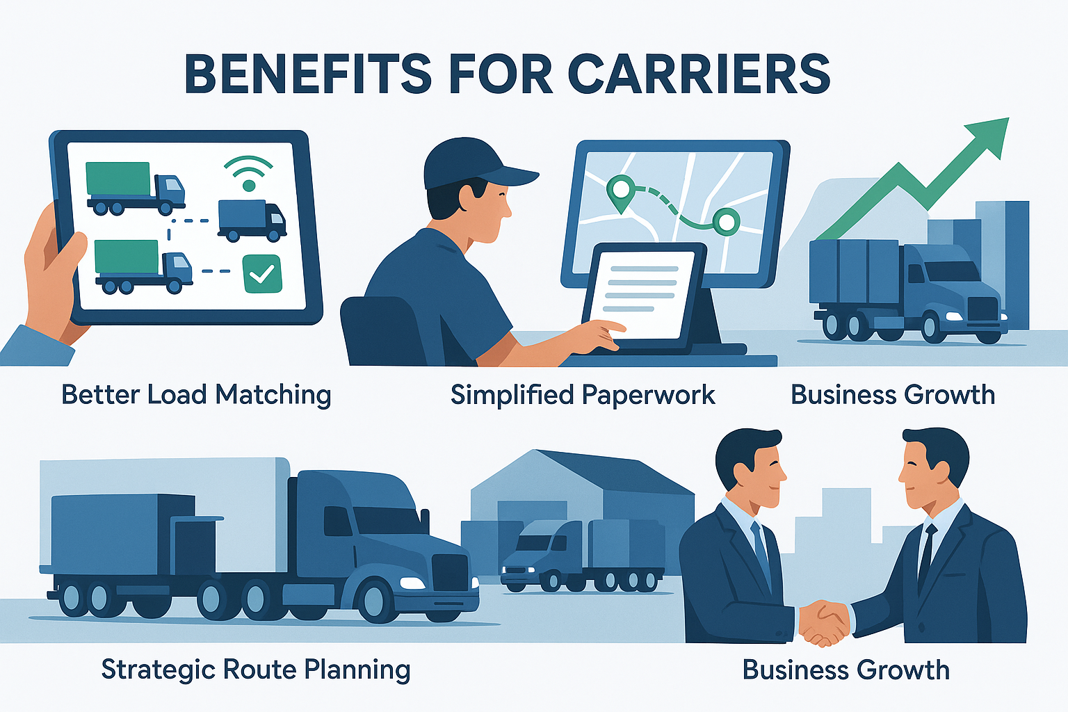 Trucking Professional Planning Route